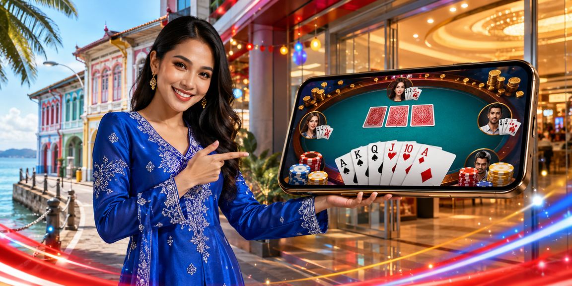 Permainan Teen Patti tradisional di Pulau Pinang dipersembah oleh 1864